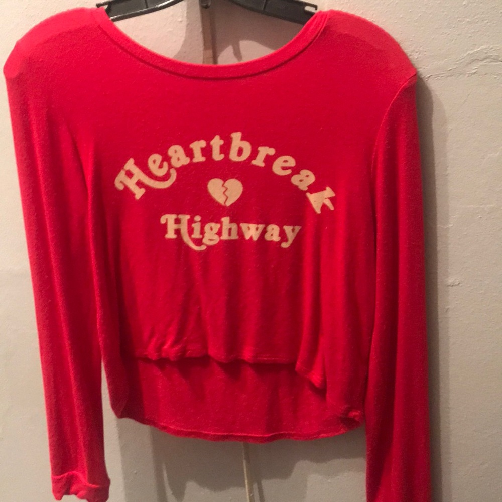 long sleeved shirt